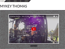 Tablet Screenshot of mykeythomas.com